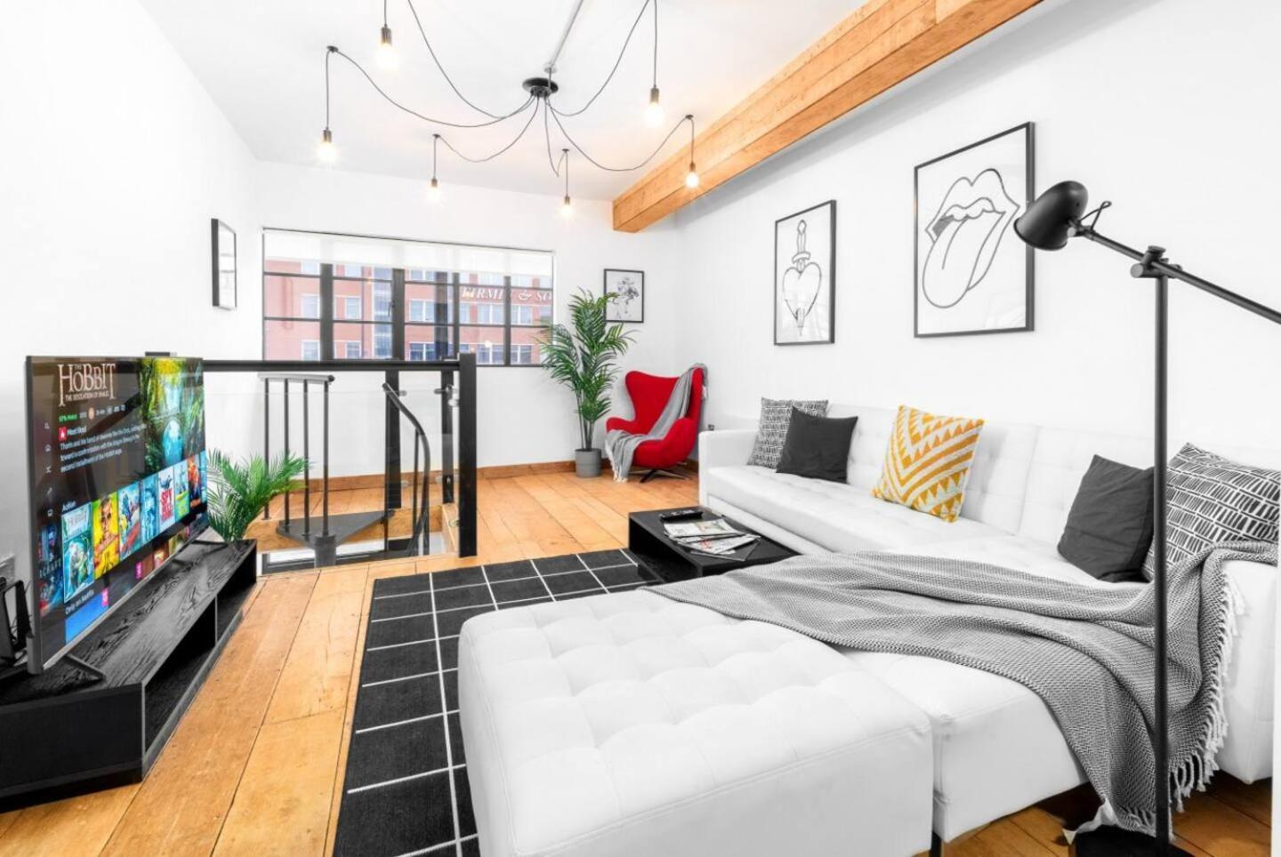 Loft Style Apartment - Near City Centre - Smart Tv- Wifi - Parking - Top Rated - 3Nt Birmingham Exterior foto